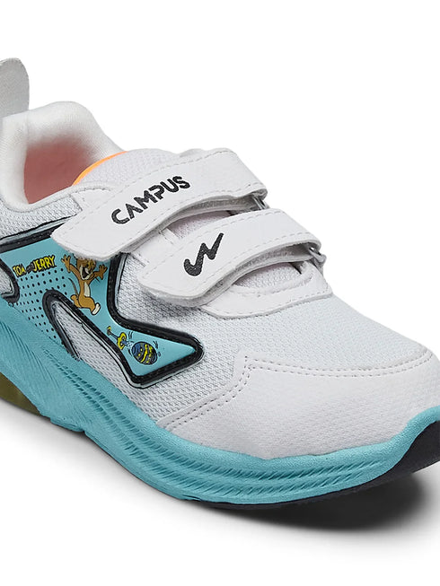 LD-02 White Kids Sneakers